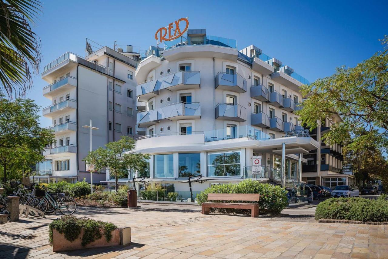 Hotel Rex - Fronte Mare Риччоне Экстерьер фото