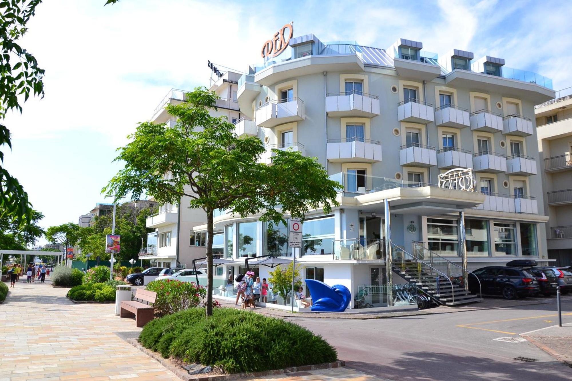 Hotel Rex - Fronte Mare Риччоне Экстерьер фото
